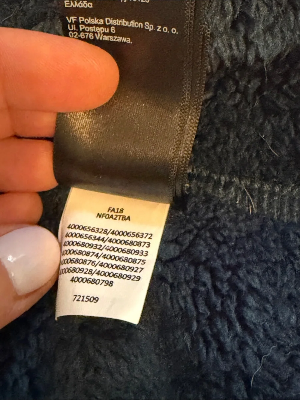 The North Face Apex Chromium Thermal Jacket Men’s M Blue Gray Fleece